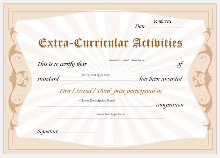 other word for extracurricular activities
