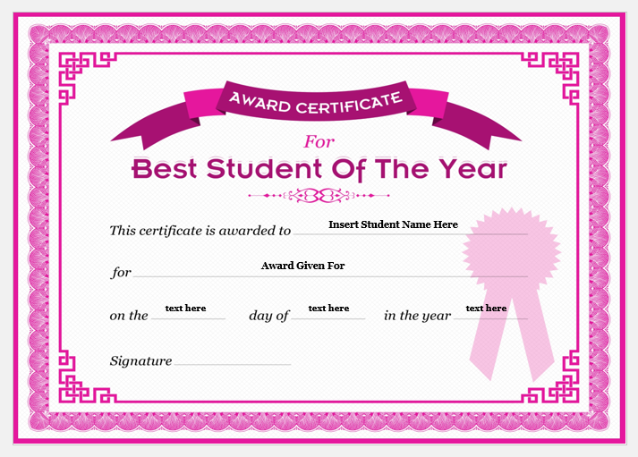 Made certificate