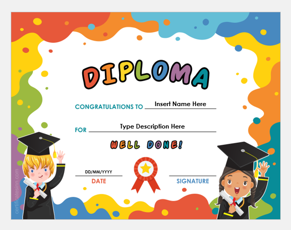 Diploma Certificate Templates for MS Word | Download & Edit