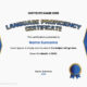 Language Proficiency Certificate Template